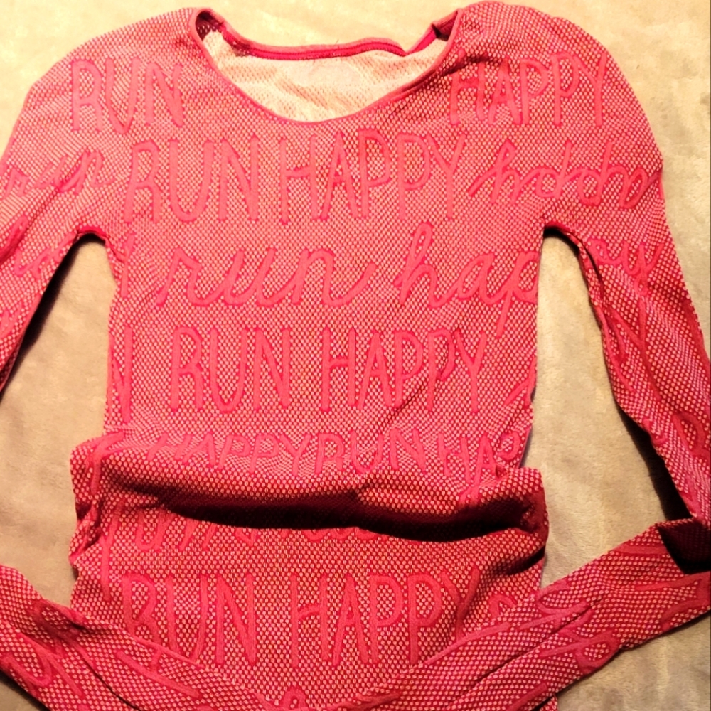 Brooks Run Happy mesh run shirt